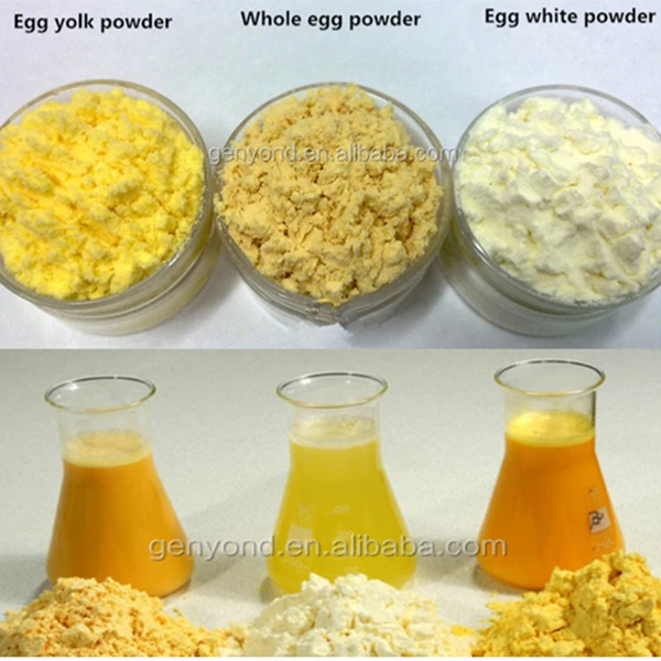 Pasteurised liquid egg and egg powder processing line 1
