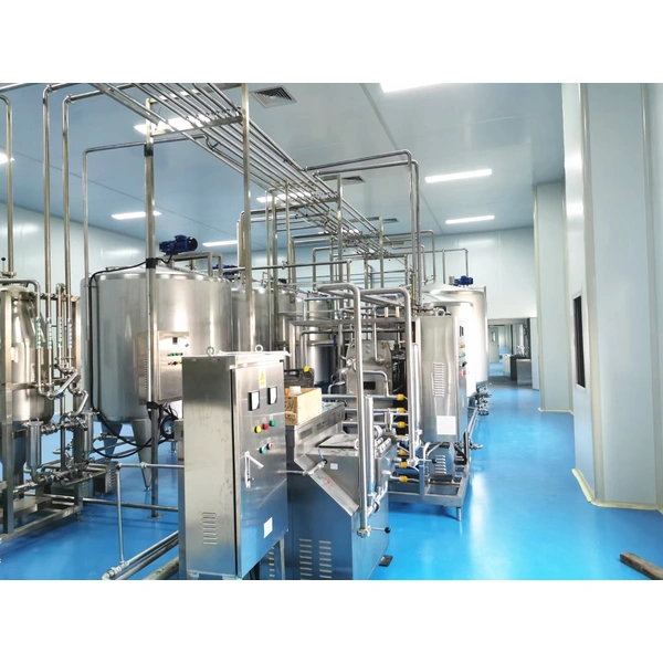 Automatic industrial yogurt processing line 3
