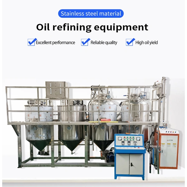 Food oil refinery machine 2