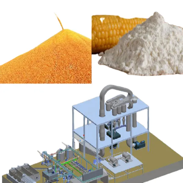 Maize Corn starch production line