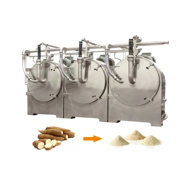Cassava potato roots starch production line 3