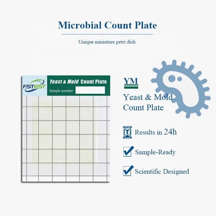 FSTest Rapid Yeast and Mold Prepared Media Plate Foodborne Pathogens Assay 6