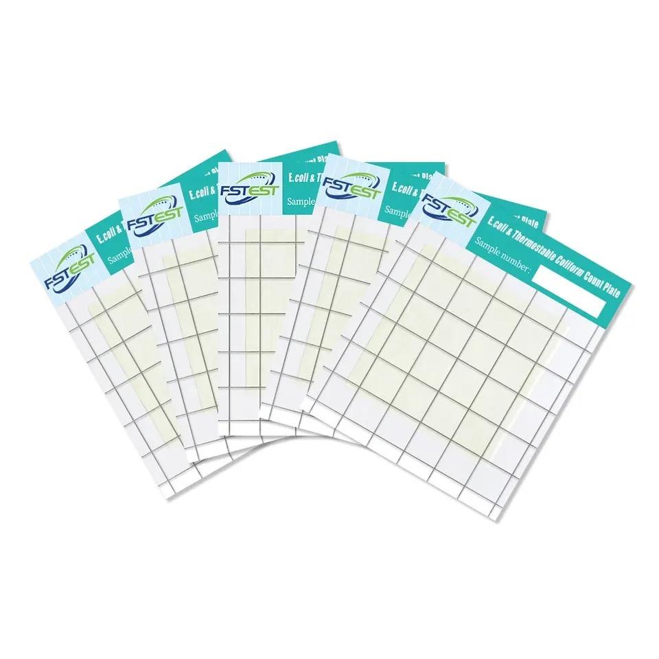 FSTest E.coli and Thermostable Coliform Count Plate Food Contamination Test Lab Supplies 6