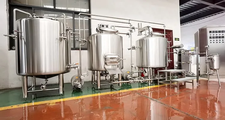 Turnkey project Beer processing line 10