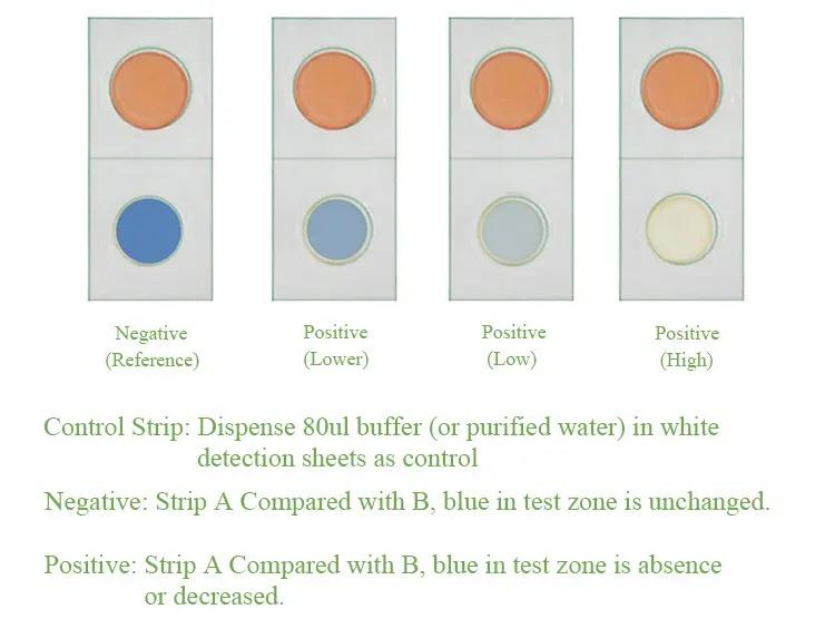 FSTest Paper-Base Indicator Fruits Vegetables Produce Tea Pesticide Residue Rapid Tester 2