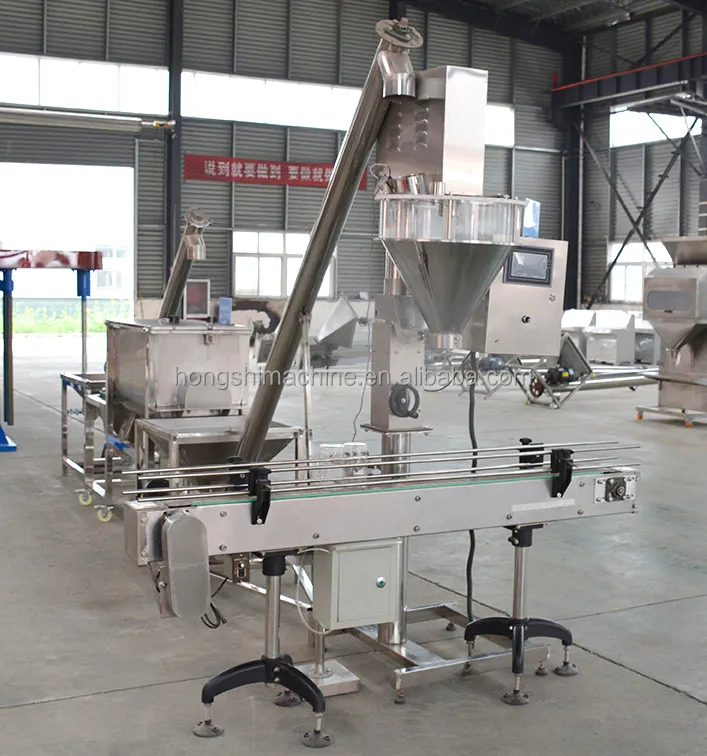 Semi Automatic Servo Motor Auger Dry Powder Quantitative Packaging Filling 2