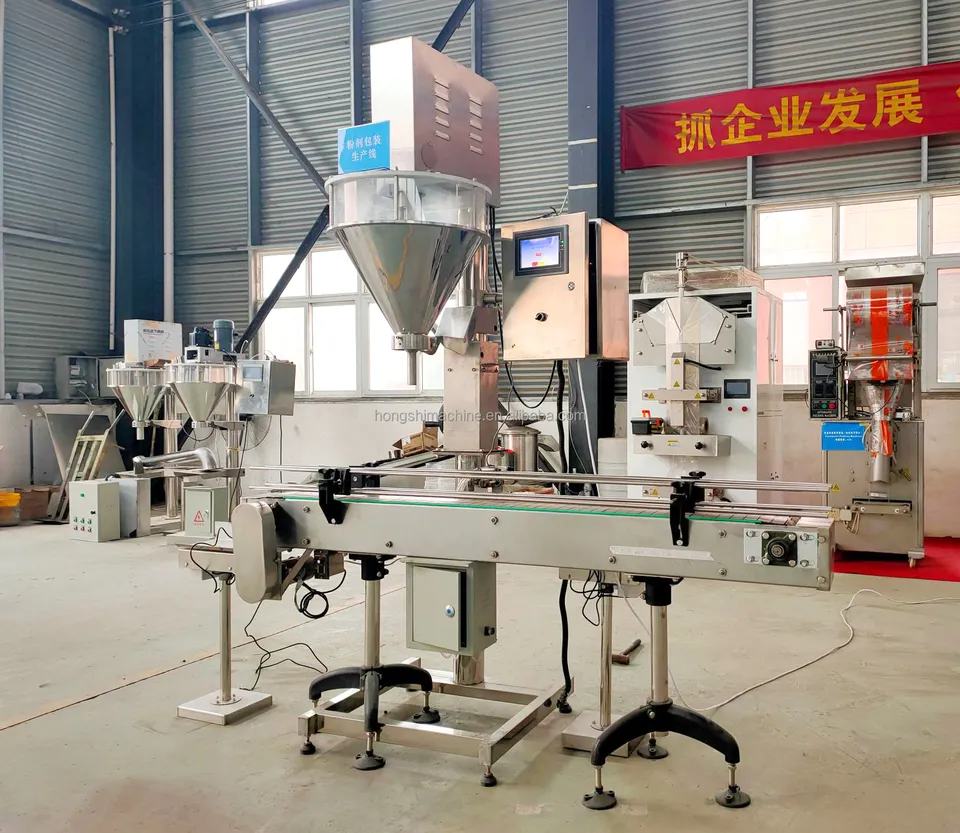 Semi Automatic Servo Motor Auger Dry Powder Quantitative Packaging Filling 5