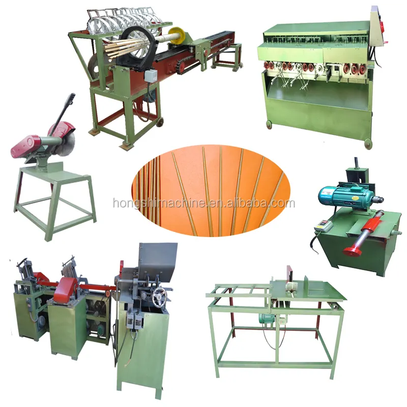 Bamboo toothpick production line 6
