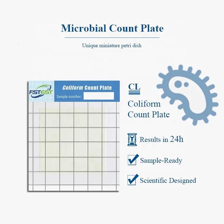 FSTest Prepared media Plate Coliform Rapid Confirm Food Contamination Test 5