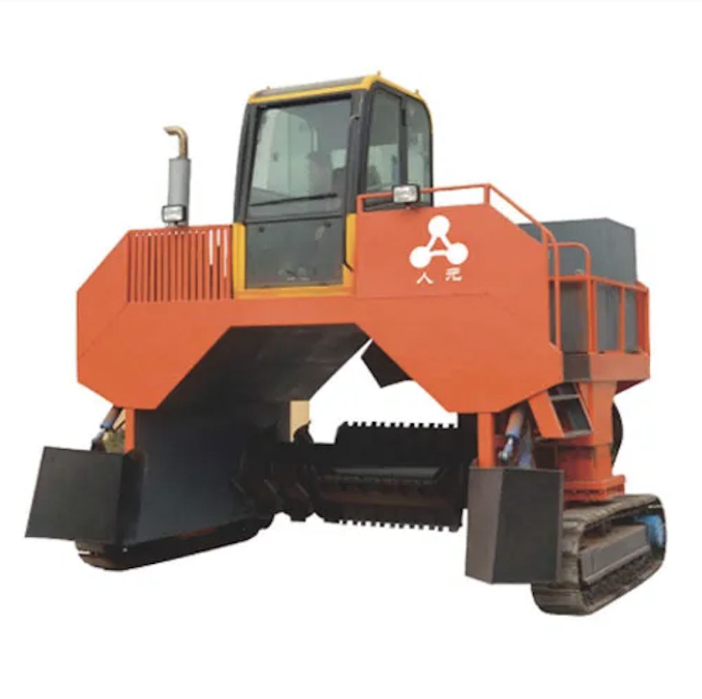 RYFD3000-LARGE SCALE Crawler Composting Turner Machine 2