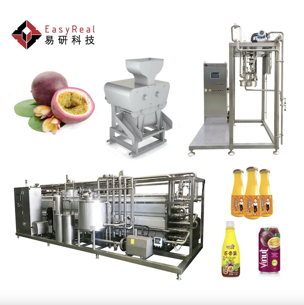 Passion Fruit Pulp Juice Production Line 5