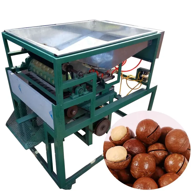 Macadamia open nut cracker opening machine