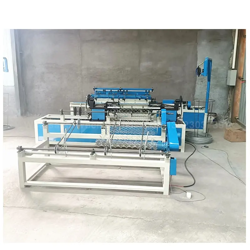 fully automatic farm chain fence metal mesh making machines