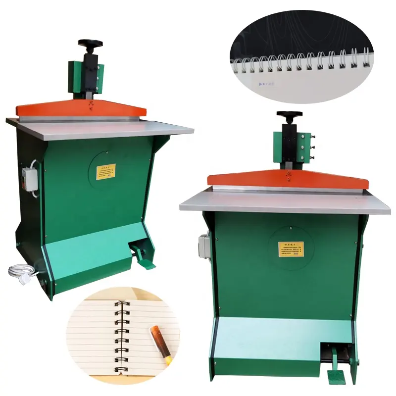 Book binder machine - calendar spiral book binding machine