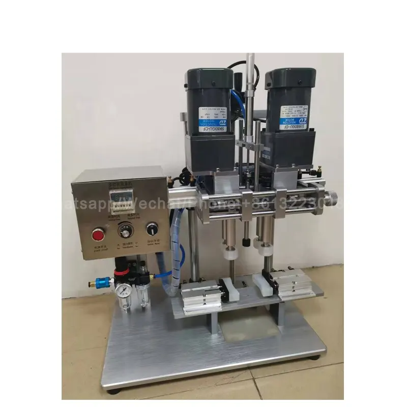 Bottle cap tightener capping machine manual