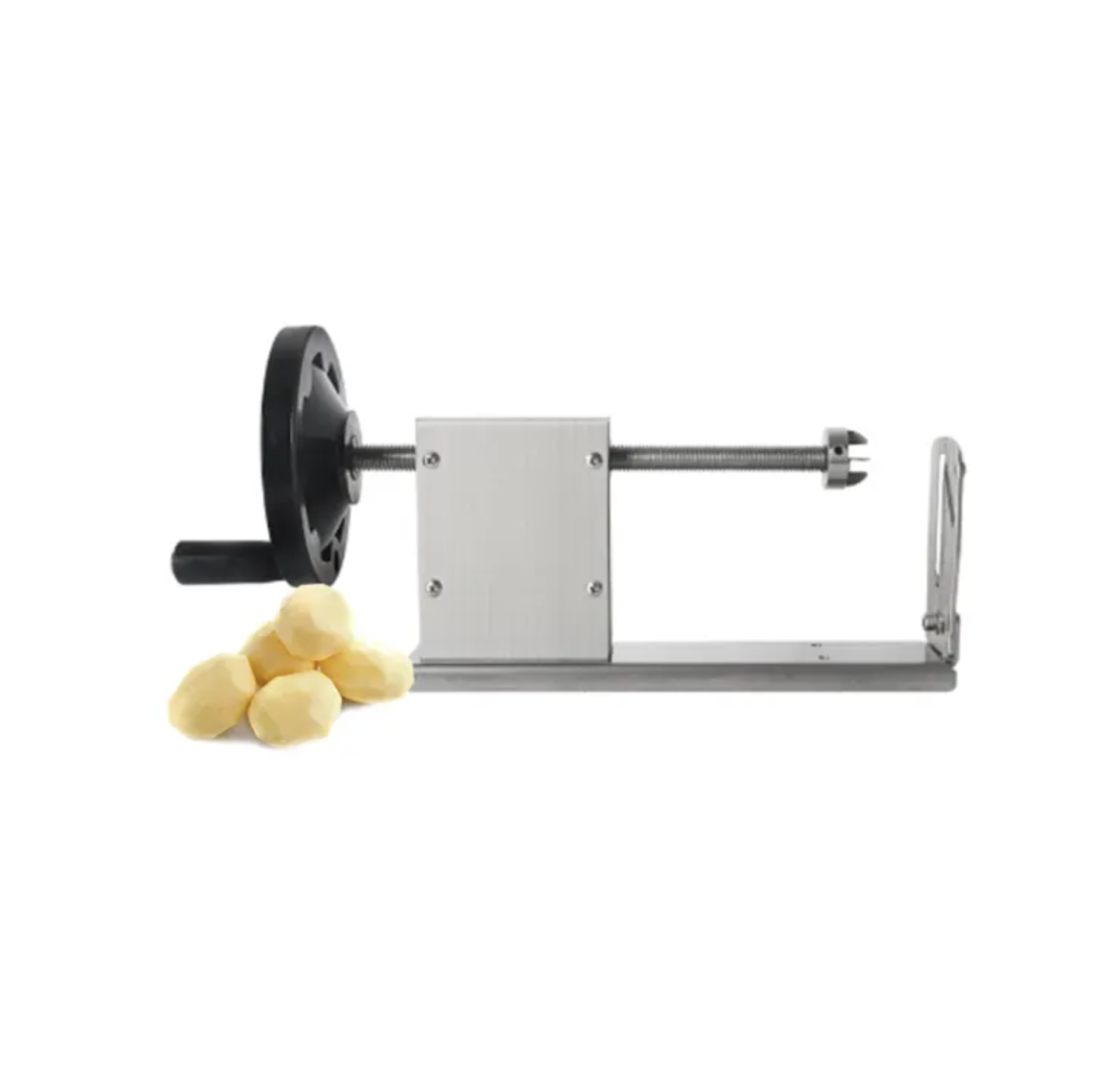 Spiral potato chips cutting machine 6
