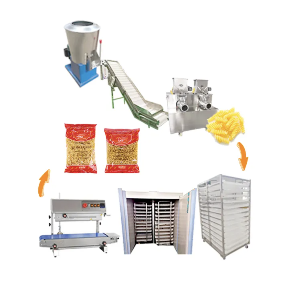 Pasta Macaroni Machinery Production Line 2