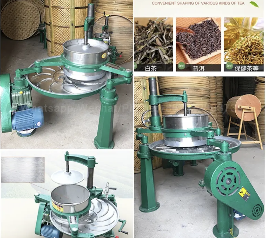 Small green tea rolling machine