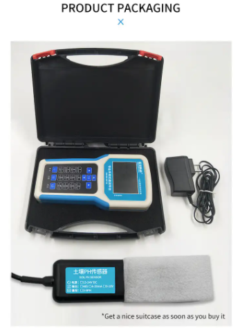 Portable Soil Detector / Soil Analyzer / Soil Moisture NPK Temperature Detector tester Sensor with display 1