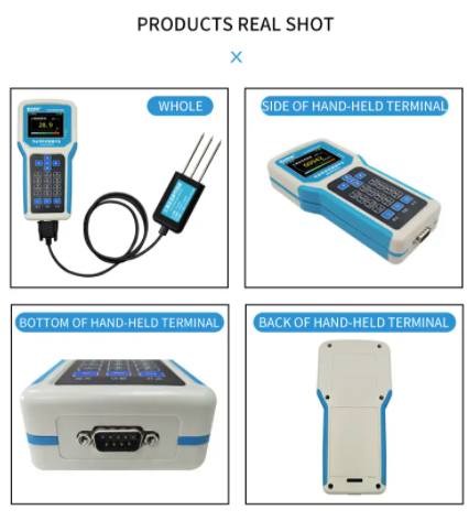 Portable Soil Detector / Soil Analyzer / Soil Moisture NPK Temperature Detector tester Sensor with display 2