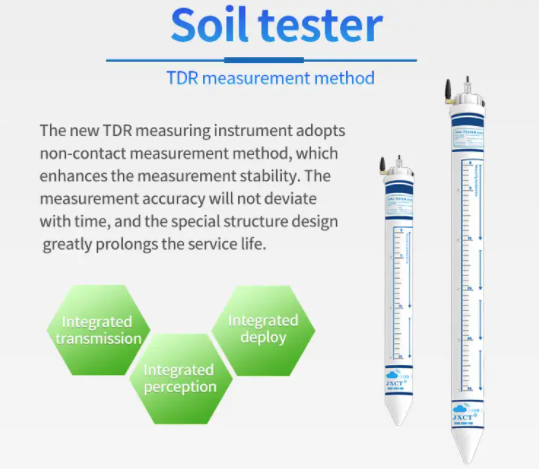 Soil detector, soil moisture monitoring, soil probe 13