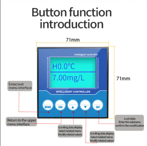 Water quality PH sensor Acidity tester acidity meter industrial online ph monitor controller sensor orp detector 5