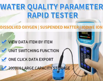 Portable Water Quality Monitor Water Quality Tester Water Quality Parameter Quick Tester Large screen display 20