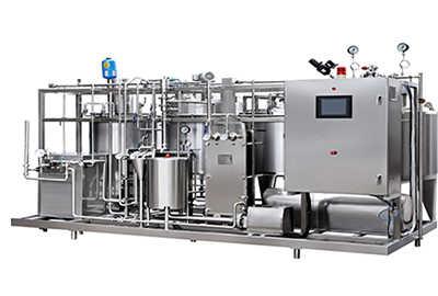 The small scale milk, yoghurt, juice combined production line 3