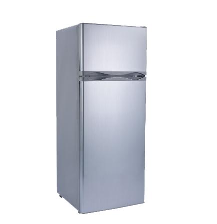 BCD-218 218Liter DC 12V 24V Upright Top Freezer Solar Refrigerator 4