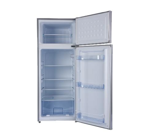 BCD-218 218Liter DC 12V 24V Upright Top Freezer Solar Refrigerator 5