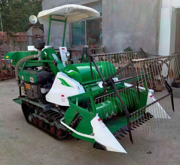 Combine Rice Beans Harvester