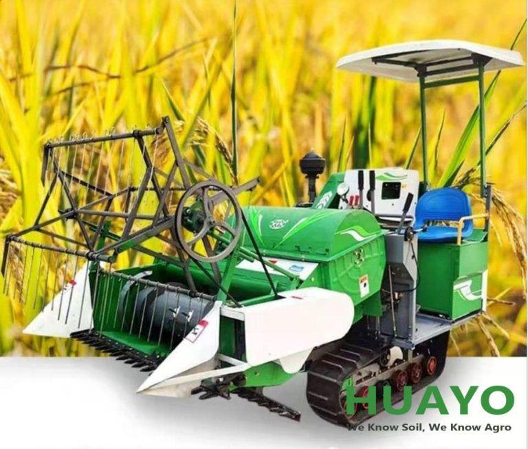 Combine Rice Beans Harvester