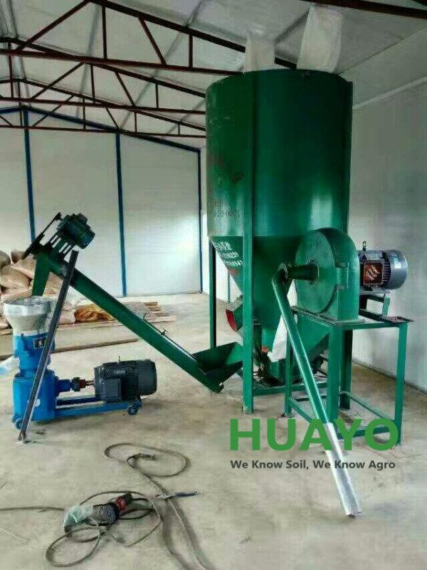 Vertical Feed Crusher & Mixer