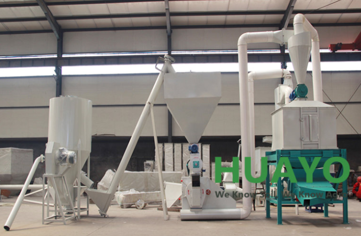 2-3t/h Poultry Feed Granulate Machine