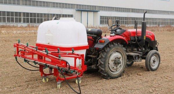 Tractor extension Boom Sprayer