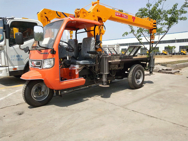 Weichai lovol diesel tricycle-1205 crane