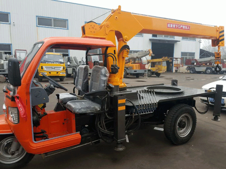 Weichai lovol diesel tricycle-1205 crane