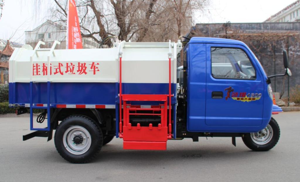 Weichai lovol diesel tricycle-1500 garbage industry application