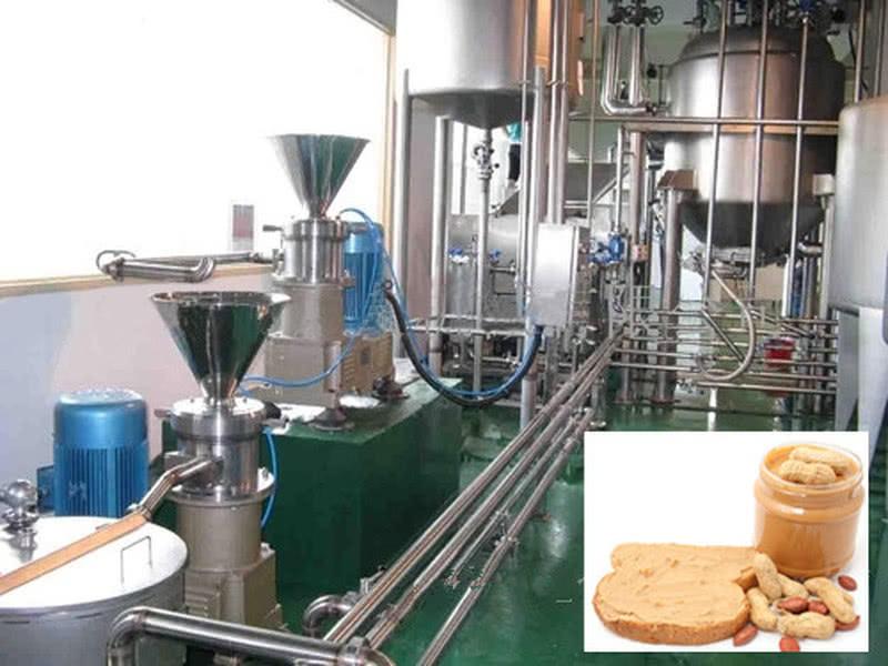 peanut butter production line