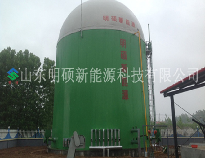 Integrated Biogas Anaerobic Fermentation Tank for CHP