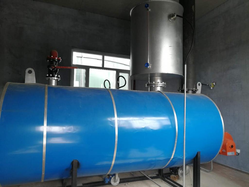 High Thermal Efficiency Biogas Boiler for Water Heating
