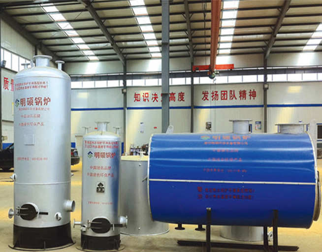 High Thermal Efficiency Biogas Boiler for Water Heating