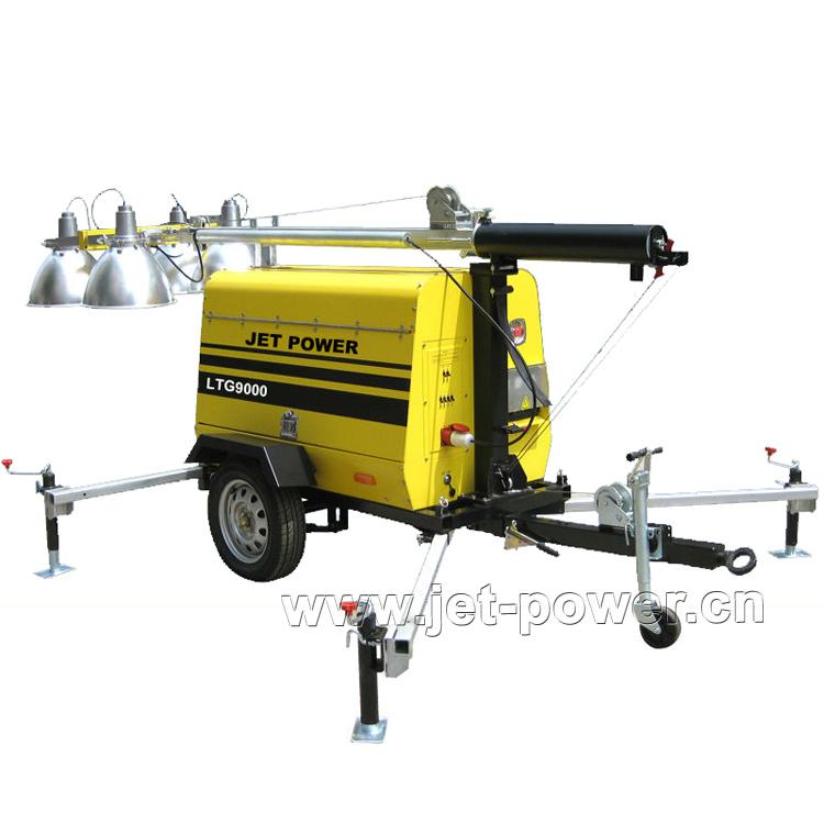 Mobile Light Tower Generator Set - Fuzhou Jet Electric Machinery