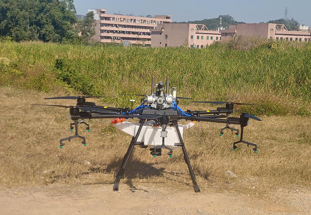 spray drone with 60L payload for agriculture spraying