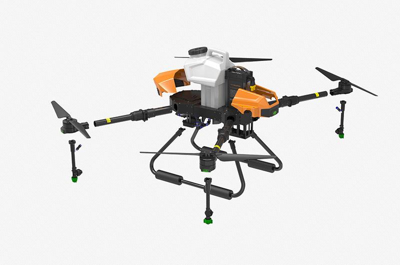 FDAD-Q6L 4 AXIS 6L UAV Agricultural Spraying Drone Farm Sprayer