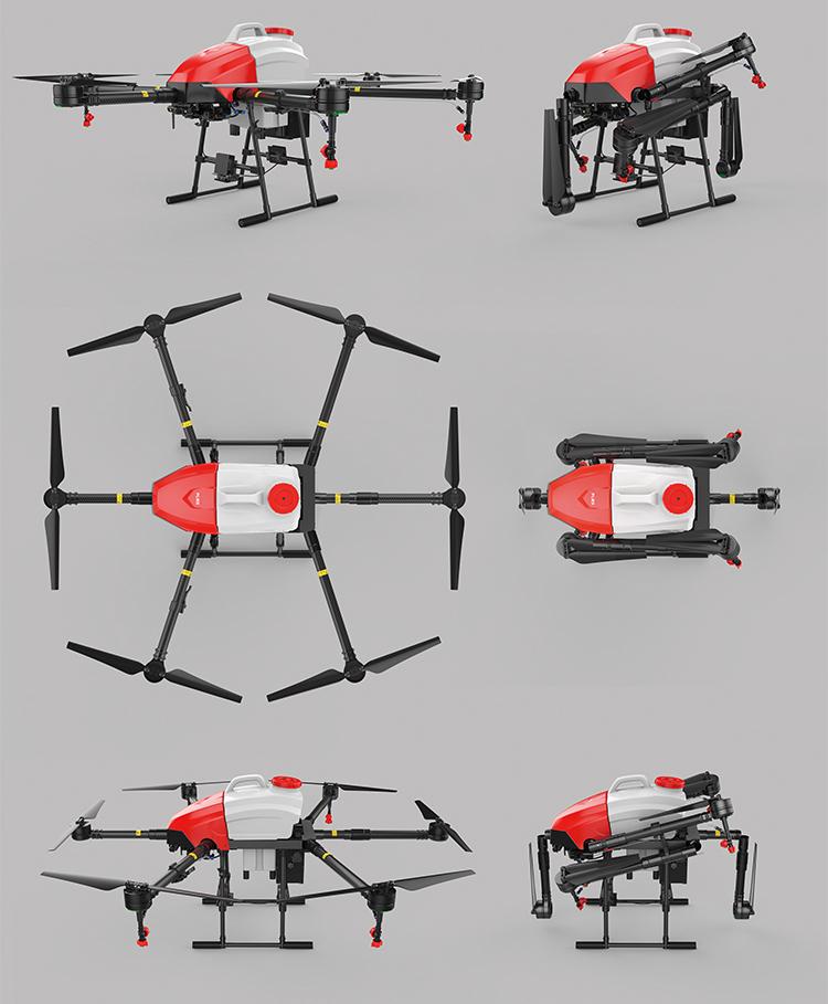 FDAD-H616L Hybrid crop spot spraying drone for agriculture