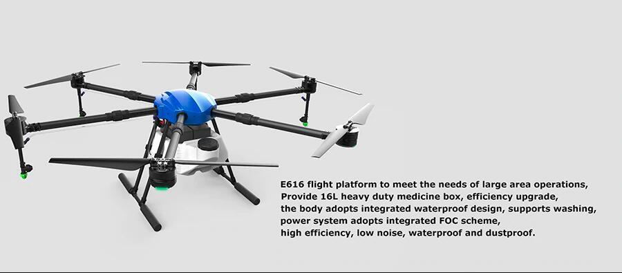 E616S 6 Axis 16L Agriculture drone frame