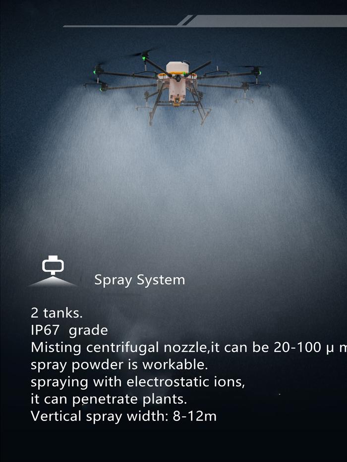 FD-8R-60L Drone Sprayer