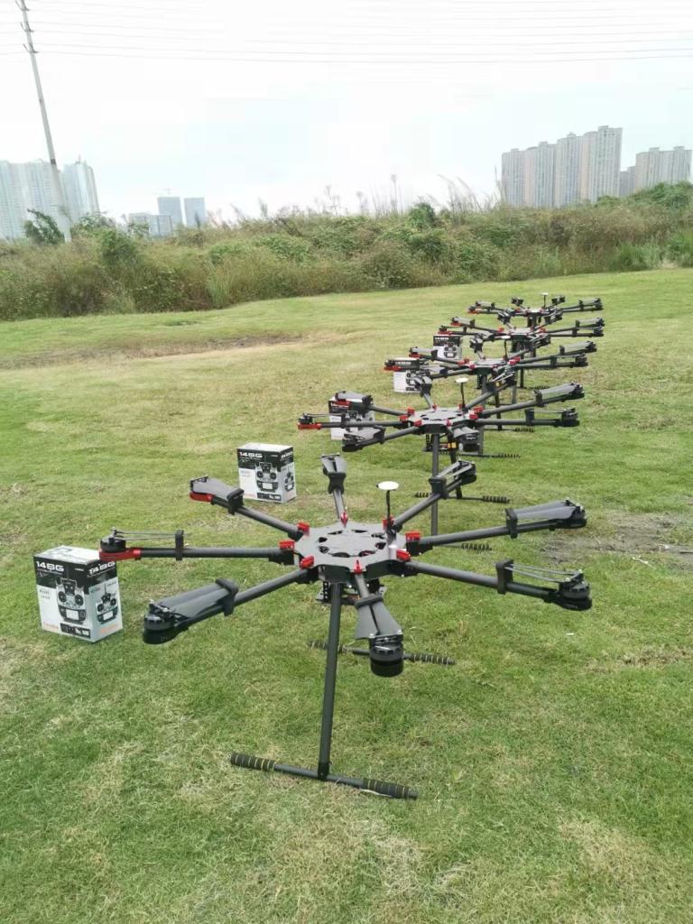 FD1200 hexacopter drone hexacopter drone frame for 5KGS payload 65 minutes endurance