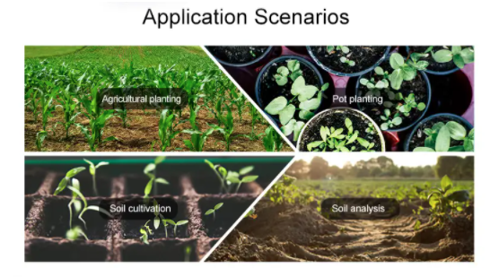 Economic Version Soil PH EC NPK EC Temperature and Moisture Monitoring Sensor with Handheld Platform